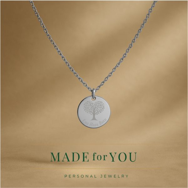 Сребърно колие – Дърво с имена